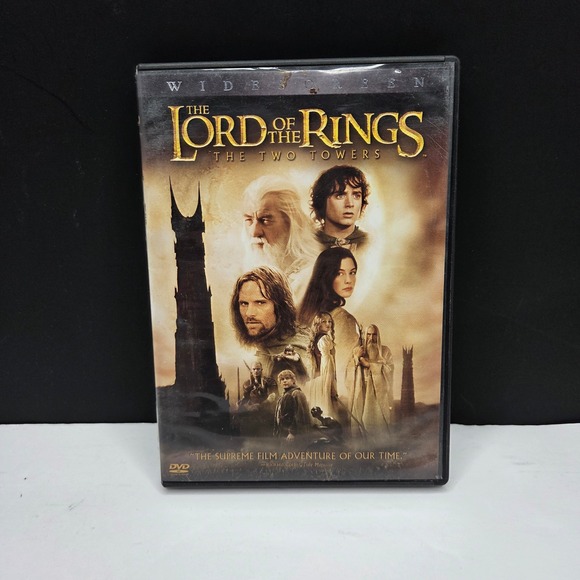 New Line Cinema Other - The Lord of the Rings The Two Towers DVD Widescreen 2-Disc Set 2003 Fantasy Epic